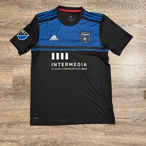 Adidas San Jose Earthquakes 2019-2020 Home Jersey Men’s Medium
